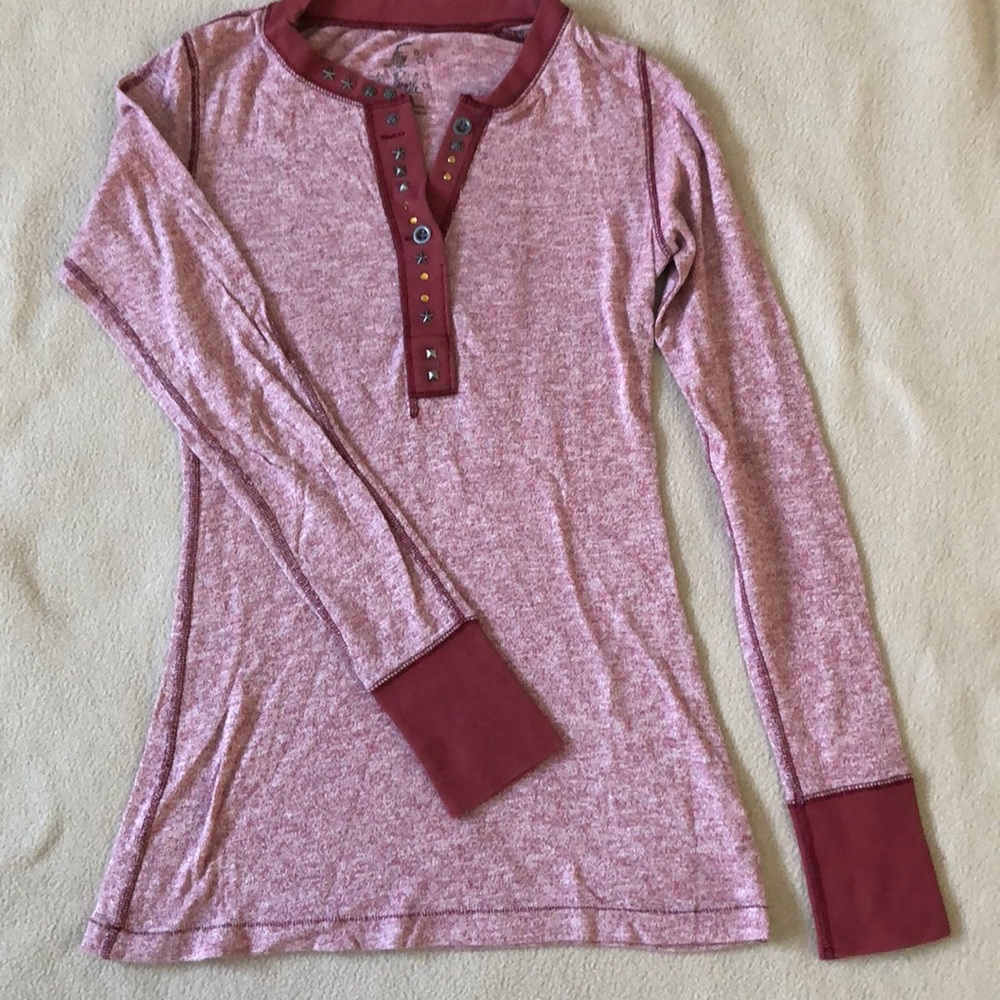 Free people long sleeved shirt